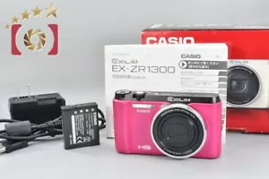 Very Good!! Casio HIGH SPEED EXILIM EX-ZR1300 Vivid Pink 16.1 MP Digital Camera - Picture 1 of 12