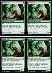 4x ONDU GIANT Duel Decks: Zendikar vs. Eldrazi MTG Green Com - Picture 1 of 1