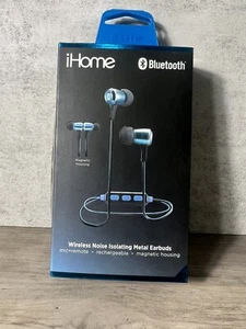 iHome Blue Tooth Noise Isolating Metal Earbuds iB29LC Melody Earphones BRAND NEW - Picture 1 of 2