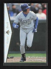 Wally Joyner  1995 SP  Superbafoil Kansas City Royals #159