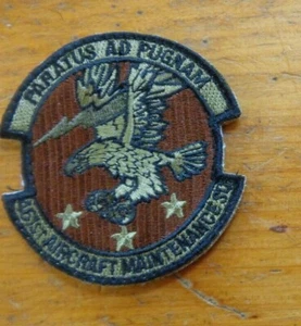 US AIR FORCE PATCH, SCORPION,OCP, 461st AMXS, WITH HOOK LOOP - Bild 1 von 2