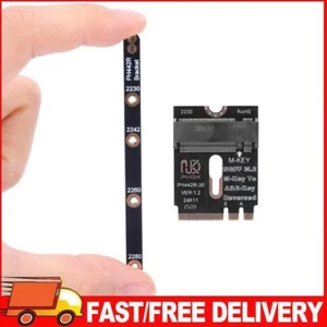 M.2 A+E To NVME SSD Adapter A/E Key To M Key PCIE 4.0 Riser Card W/ Bracket - Afbeelding 1 van 12