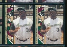 Lot (2) 2008 Multi-Ad Sports #3 Jonathan Hurst Savannah Sand Gnats (CA65) SWSW6 