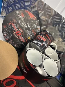 Juego de 4 tazas de café Snap On Tools de alto octanaje edición coleccionista combustible 2 perfo - Imagen 1 de 1