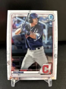 2020 Bowman Chrome Prospects Tyler Freeman Cleveland Indians BCP-40 - Picture 1 of 2