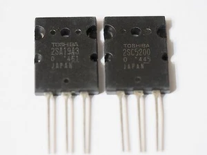 ¡Un par para amplificadores de alta potencia Toshiba 2SA1943/SC5200! - Imagen 1 de 1