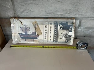 All Wood Billing Boats Model Kit Krabbenkutter NR 457, Denmark Nearly Complete - Picture 1 of 15