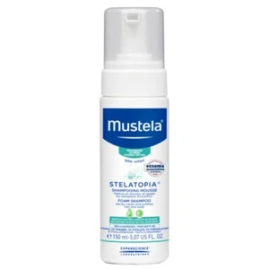 Mustela Stelatopia Foam Shampoo 150mL Gently Cleans Itchy Skin Bebe-Enfant - Picture 1 of 1