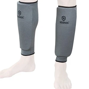 Espinilleras acolchadas Sedroc Elite mangas almohadillas protectoras para piernas equipo de combate de karate - Imagen 1 de 4