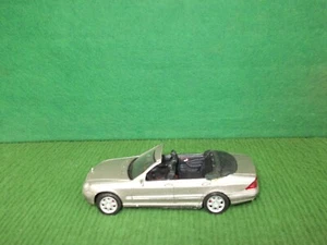1:43 Mercedes-Benz 500SEL W220 S-Klasse Cabrio Umbau Handmade silber Unikat Rar - Bild 1 von 12