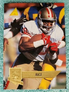 Jerry Rice #190 1995 colección Pinnacle Club San Francisco 49ers  - Imagen 1 de 4