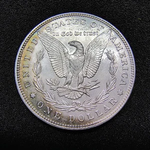 1887 Morgan Silver Dollar - Philadelphia Mint - 90% Silver - AU-Unc. Rev. Toner - Picture 1 of 22