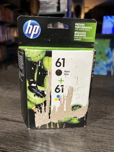 HP 61 Tintenpatronen schwarz und dreifarbig Kombipack Feb 2020 - Bild 1 von 7
