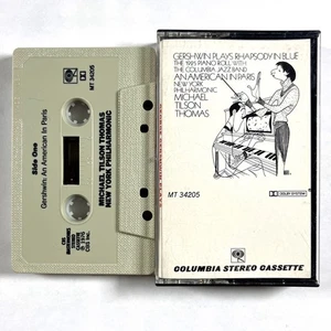 Gershwin Plays Rhapsody in Blue- Michael Tilson Thomas (1976) Cassette Tape - Picture 1 of 3