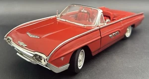 Ertl 1963 Ford Thunderbird Roadster 1:18 Scale Die Cast Car Model Red - Picture 1 of 21