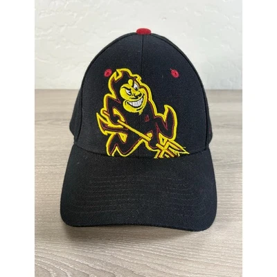Arizona State University Sun Devils Large Logo Men's Hat Cap- Zephyr Men's Small - Image 1 of 4