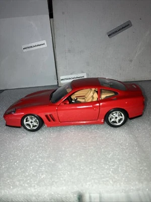 BURAGO 1:24 AUTO FERRARI 550 MARANELLO 1996 ROSSO - Immagine 1 di 4