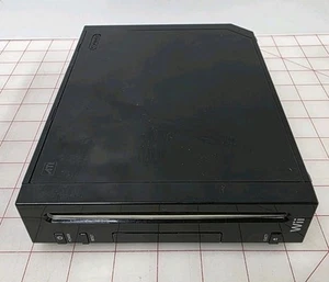 Nintendo Wii Videospielkonsole nur RVL-001 (JPN) schwarz gebraucht getestet funktioniert - Bild 1 von 4