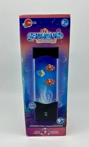 Aquarium Motion Lamp Light Ricochet Fish 7 Colour Unused New 9” LED Rechargeable - Bild 1 von 9