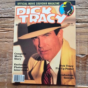 Dick Tracy Movie Official Souvenir Magazine - Brand New Condition - 1990 - Picture 1 of 5