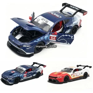 1:24 Ford Mustang GT3 2024 Modellauto Diecast Spielzeugautos Spielzeug für Jungen Kinder Geschenke - Bild 1 von 20