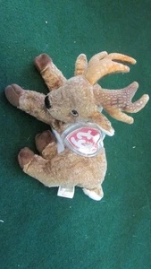 beanie babies -ROXIE THE REINDEER - mint with tag protectors - Picture 1 of 5
