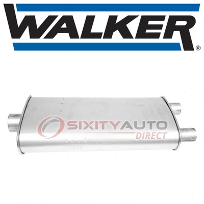 Walker SoundFX Exhaust Muffler for 1987 GMC R1500 Suburban 5.0L V8 - yp Foto 1 de 4
