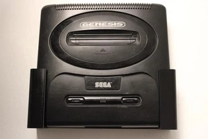 Sega Mega Drive/Genesis Model 2 Wall Mount -- 3D Printed Console Holder - Picture 1 of 5