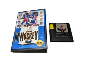 Cartuccia e custodia NHLPA Hockey '93 Sega Genesis - Foto 1 di 6