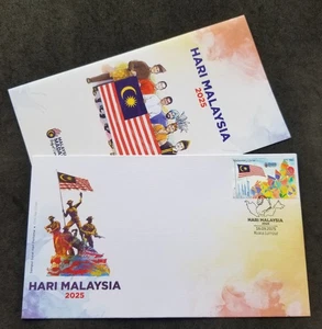 Malaysia Day 2025 Costumes Flag Police Nurse Twin Tower Women (FDC) - Picture 1 of 7