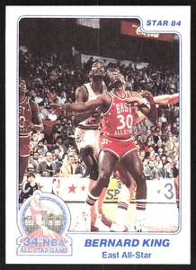 6025H 1984 Star All-Star Game Police #5 Bernard King - Picture 1 of 2