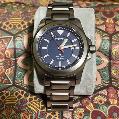 Citizen Promaster Tough BN0211-17L Eco Drive Men’s Sapphire Excellent Condition - Image 1 of 4