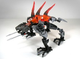 2011 LEGO Hero Factory Villains Fangz figure set #2233 complete