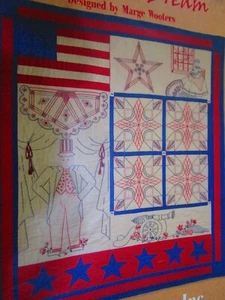 A Patriot's Dream Embroidery / Quilting Patterns (2001, Indygo Junction) - Picture 1 of 4