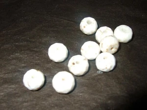 - Pietre Dure Forate - rondella sfacettata - MAGNESITE 10 pz - Picture 1 of 1