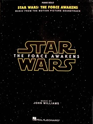 Star Wars The Force Awakens Piano Guitar Vocal Sheet Music Song Book - Image 1 of 4