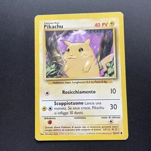 Pikachu Base Set Italian 58/102 - Picture 1 of 2