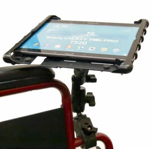 Wheelchair Tablet Mount & Swivel Arm for Samsung Galaxy Tab PRO 10.1 - Picture 1 of 7