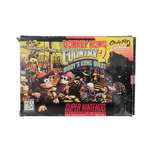Donkey Kong Country 2: Diddy's Kong Quest (Super Nintendo, 1995) CIB, getestet - Bild 1 von 11