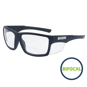 Bifocal Reading Readers Safety Glasses CLEAR Lens 1.5, 2.0, 2.5 Jorestech - Picture 1 of 12