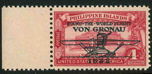 Philippines Stamps Scott #C30 Von Gronau Overprint 1932 Issue MNH 3L29 5