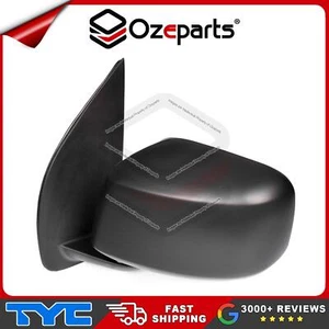 LH Left Hand Manual Door Mirror (Black) For Nissan Navara D40 VSK 2005~2015 - Picture 1 of 4