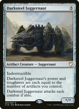 MTG Rare Darksteel Juggernaut x 1 NM - Commander 2018