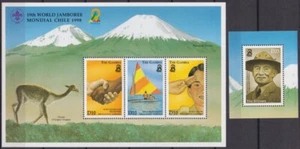 F-EX34763 GAMBIA 1999 MNH BOYS SCOUTS 19TH CHILE JAMBOREE BADEN POWELL SCOUTING. - Picture 1 of 1