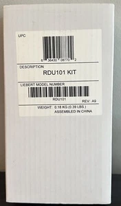 Vertiv Liebert IntelliSlot RDU101 Kit Network Card Remote Monitor USED / TESTED - Afbeelding 1 van 7
