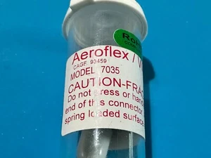 Aeroflex Weinschel 7035 Blocco Anteriore Planare Blindmate Connettore RF Galleggiante - Foto 1 di 8