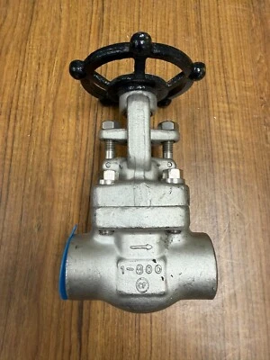 1" CLASS 800 THREADED STAINLESS STEEL GATE VALVE - Image 1 of 4
