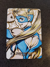 Street Fighter - Gold Accent Art Character Collectible Card - Rainbow Mika
