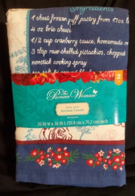 Juego de toallas de cocina de invierno The Pioneer Woman Wishful - 2 piezas Foto 1 de 3