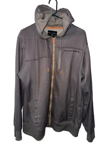 BILLABONG Jacket Hoodie Mens Size XL, FAST Same Day Ship, Gray & Orange, Warm - Picture 1 of 19